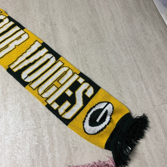 Green Bay Packers Scarf Go Pack Go Raise your voices - Picture 7 of 8